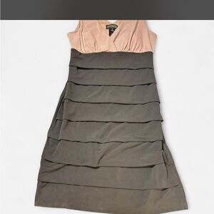 women's NWOT size 4 EnFocus Studio layered cocktail dress